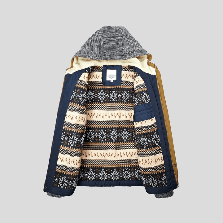 Louie | Quilted Winter Jacket with Hood