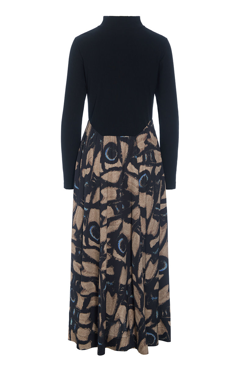 Sorcha | Kuhaki High-Neck Dress