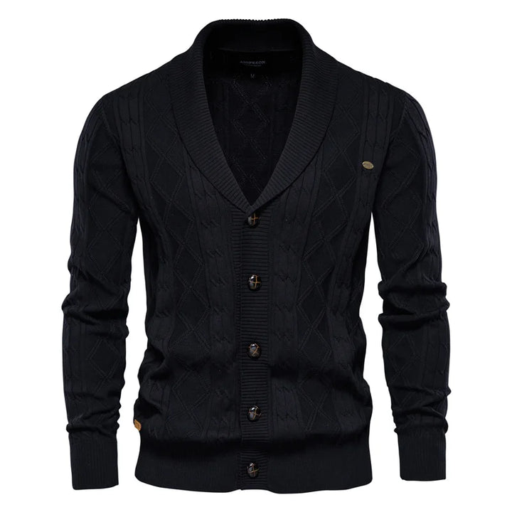 Corey | Men's button-up cardigan