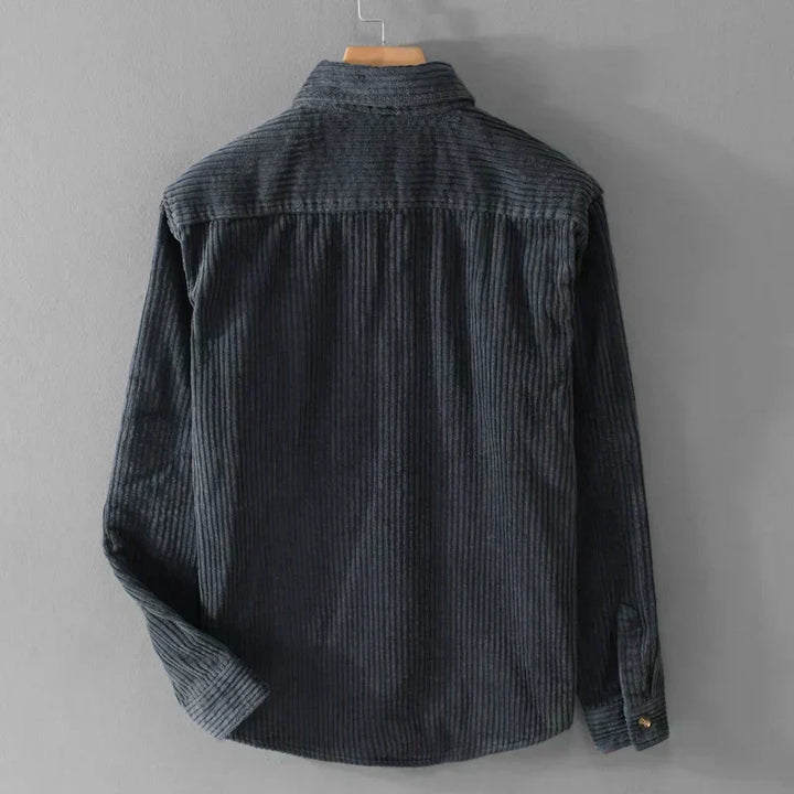 Viktor | Long sleeved shirt in corduroy