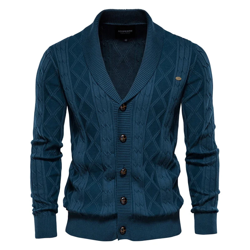 Corey | Men's button-up cardigan