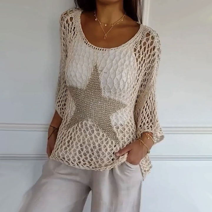 Lystrielle | Starry Knit Top